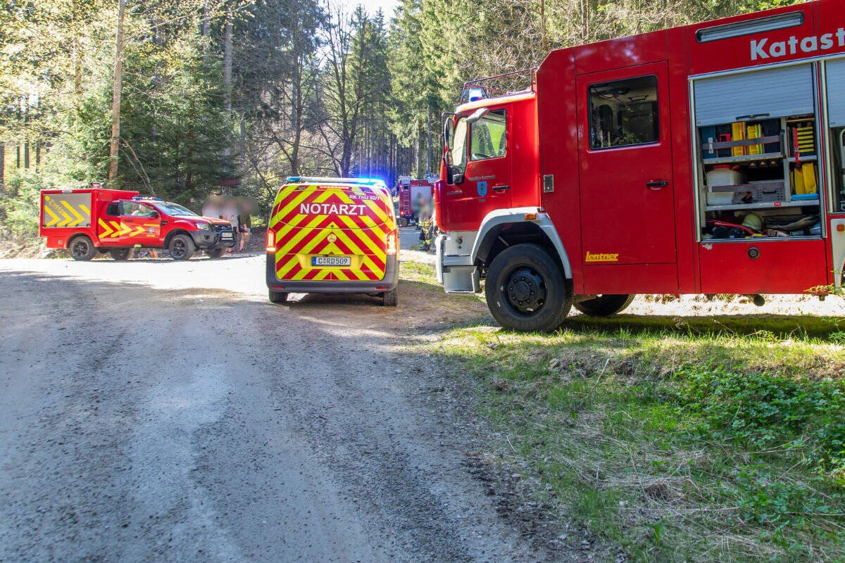 Unfall mit Pferdekutsche im Erzgebirge: Rettungshubschrauber im Einsatz