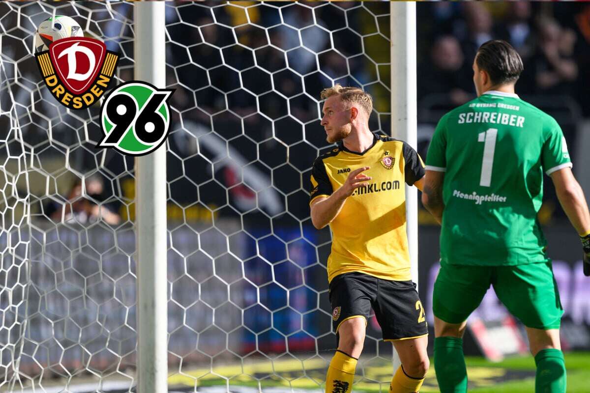 Dynamo gegen Hannover 96 II live: Hauptmann sieht Gelb und ist im nächsten Spiel gesperrt!