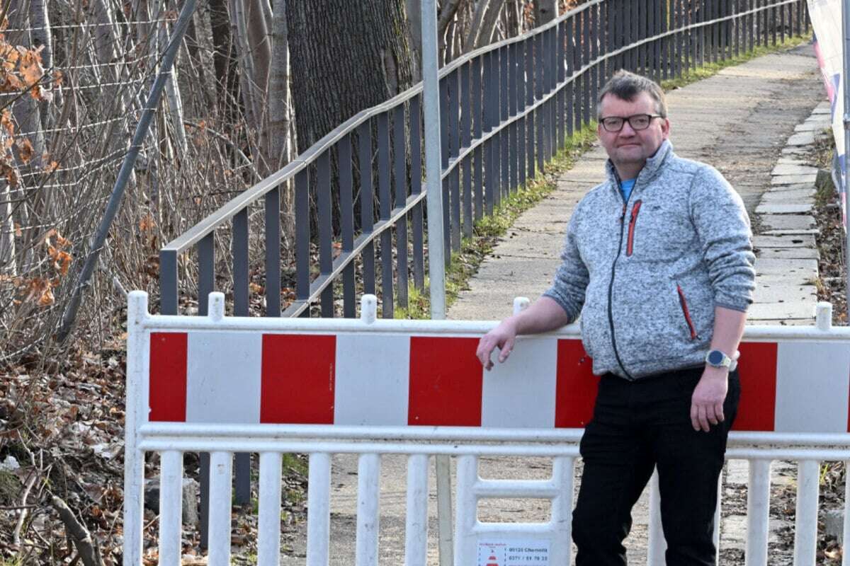 Anwohner sorgt sich um den Baufortschritt am Chemnitzer Pleißenbach