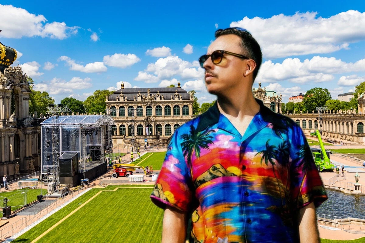 Purple Disco Machine: Zwinger rüstet für vier Tage Party