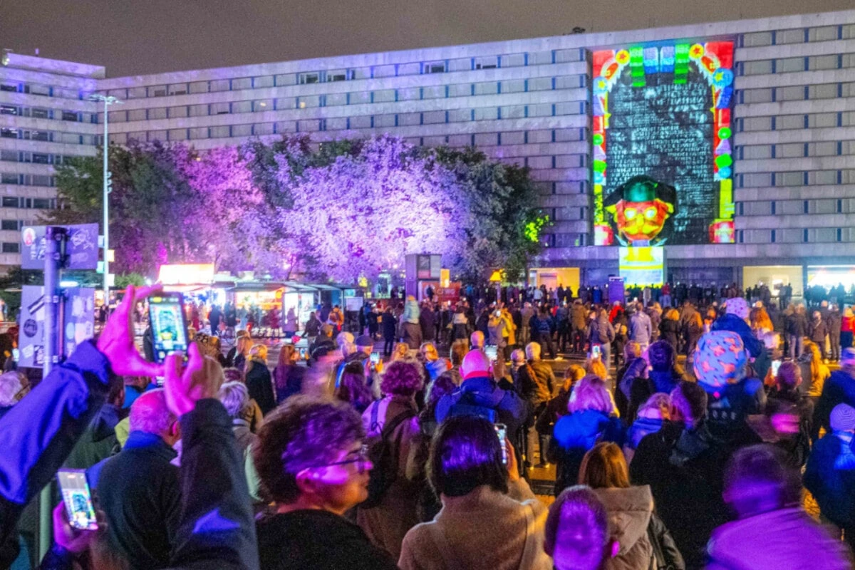 So viele Besucher lockte das Lichtkunst-Festival in Chemnitz an