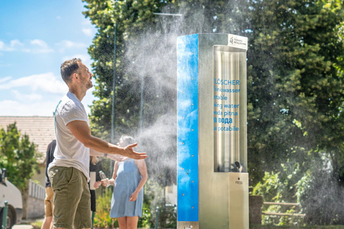 Cool! Nebel-Brunnen kommen tatsächlich
