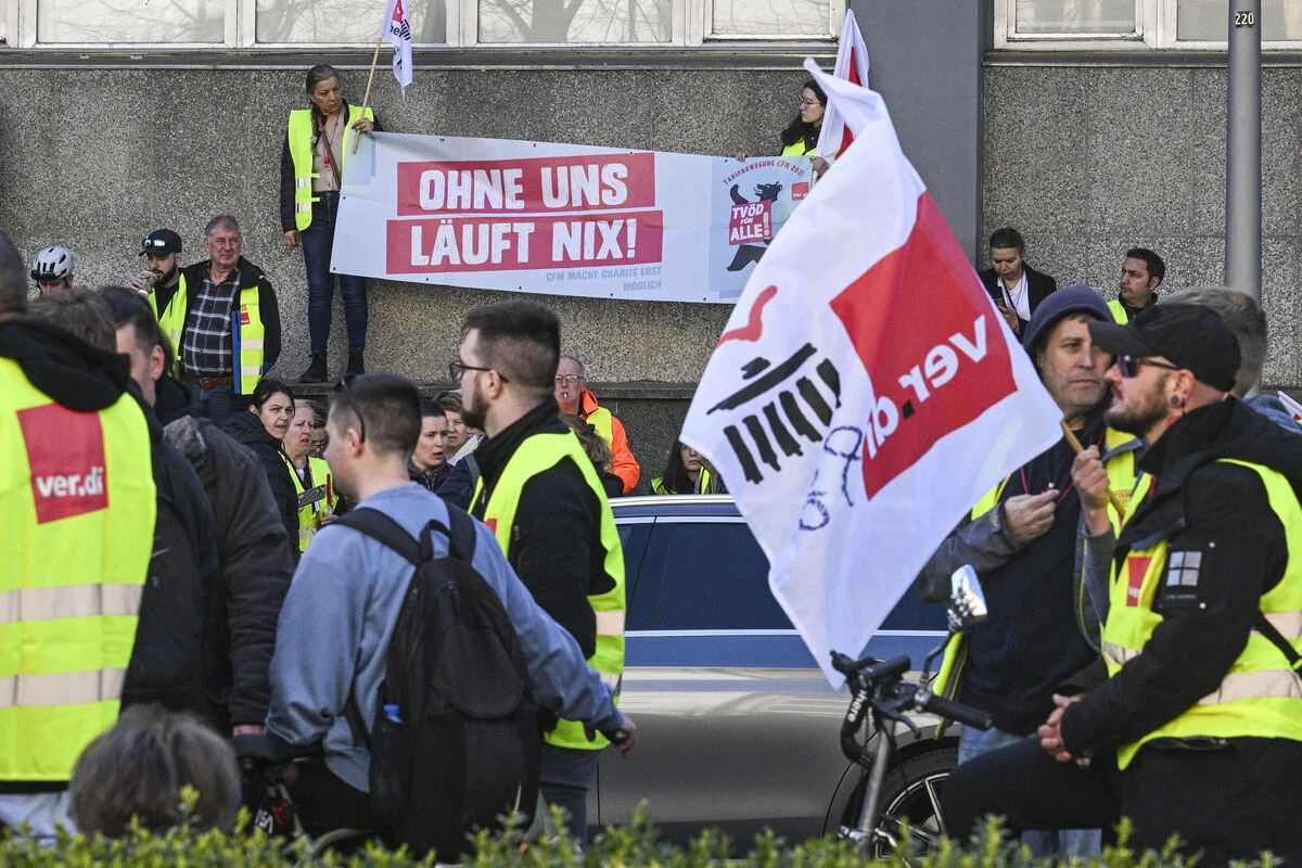 Erneuter Streik an der Charité: Verdi warnt vor Einschränkungen bei Versorgung und Klinikbetrieb