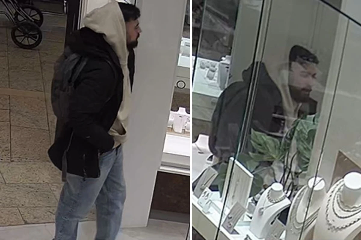 Er schnappte sich Schmuck und verletzte eine Mitarbeiterin: Polizei sucht diesen Räuber