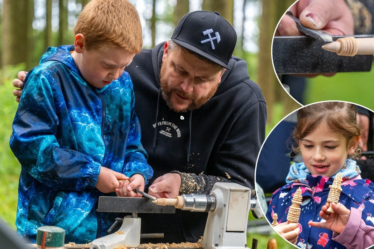 Zwölf Knirpse und ein Männelmacher: Hier lernen kleine Sachsen das Drechseln