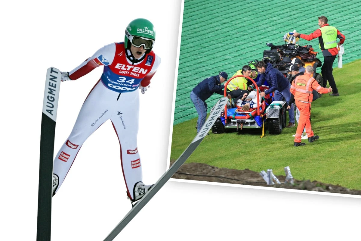 Diagnose da! Beendet schlimmer Sturz Karriere von Skisprung-Star?