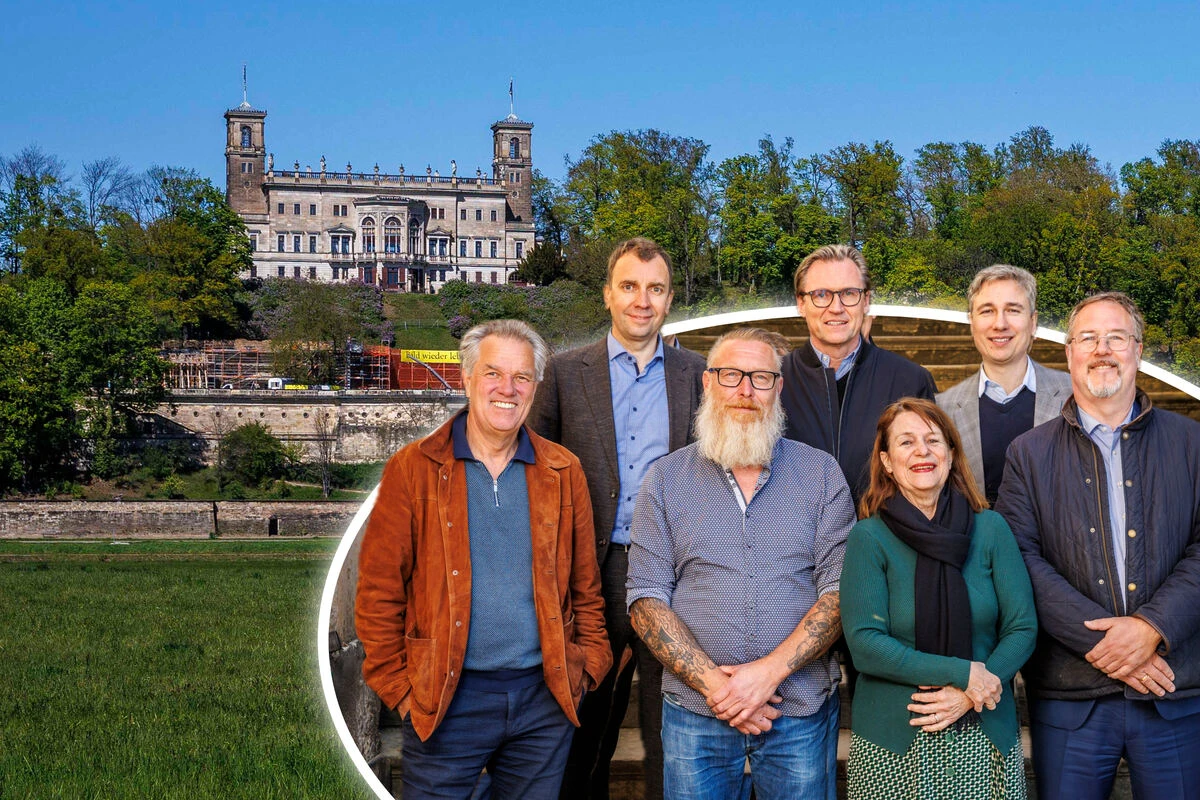 Neuer Verein will helfen, Dresdner Elbschlösser zu erhalten