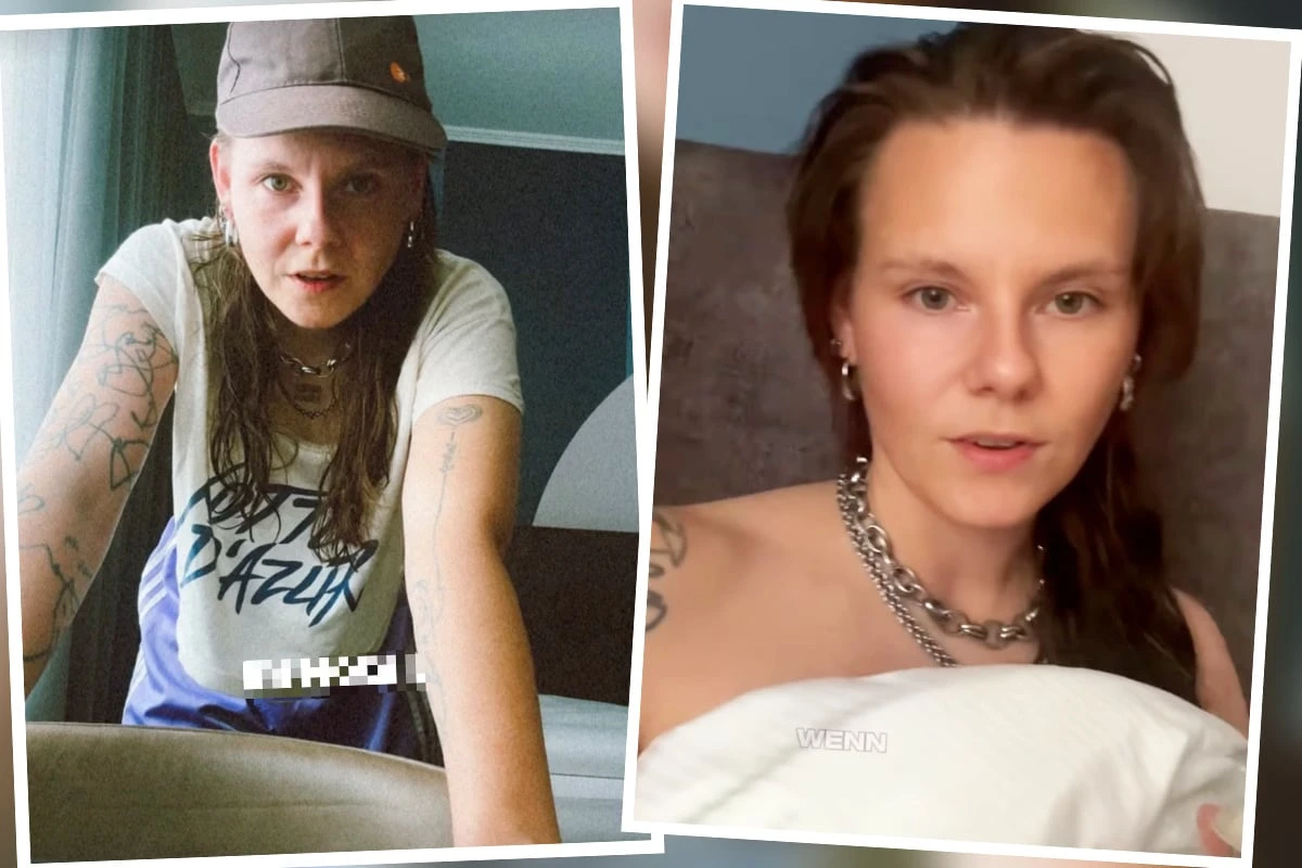 Influencerin flieht vor Hitze und schimpft: 