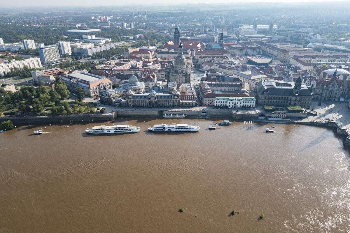 Hochwasser in Dresden: Grundwasser steigt, aber ohne gefährlich zu werden