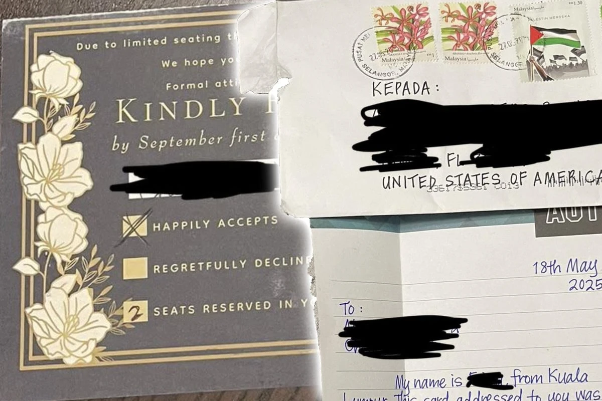 Paar verschickt Hochzeitseinladungen an Freunde: Was sie dann im Briefkasten finden, hat keiner erwartet