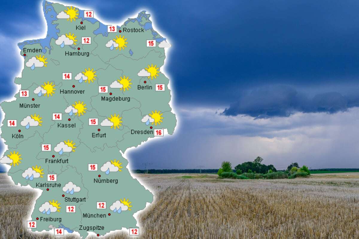 Regen und Sturmböen: Uns steht ein kaltes Wochenende bevor