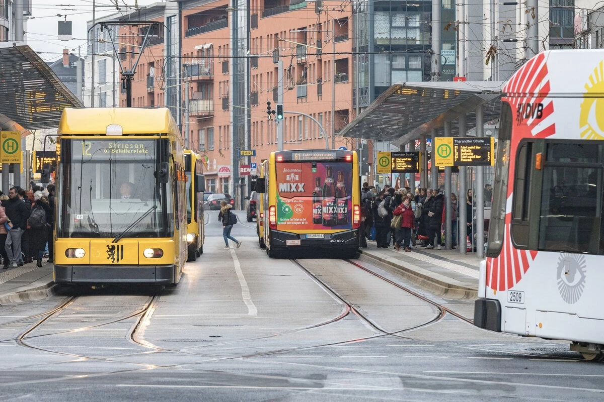 DVB kündigen an: Diese Linien fahren ab morgen anders
