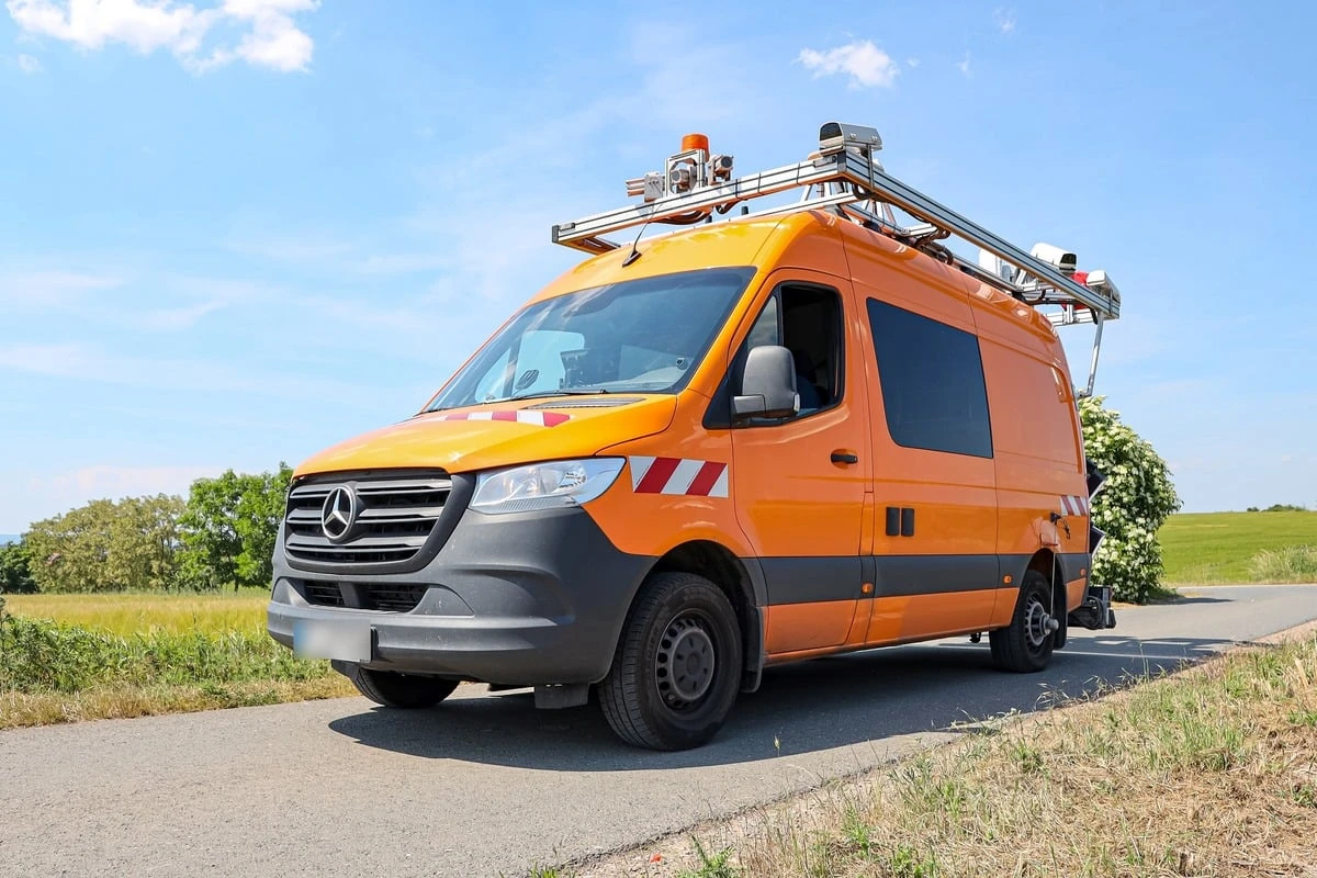 Ab heute im Einsatz: Messauto soll alle Schlaglöcher scannen