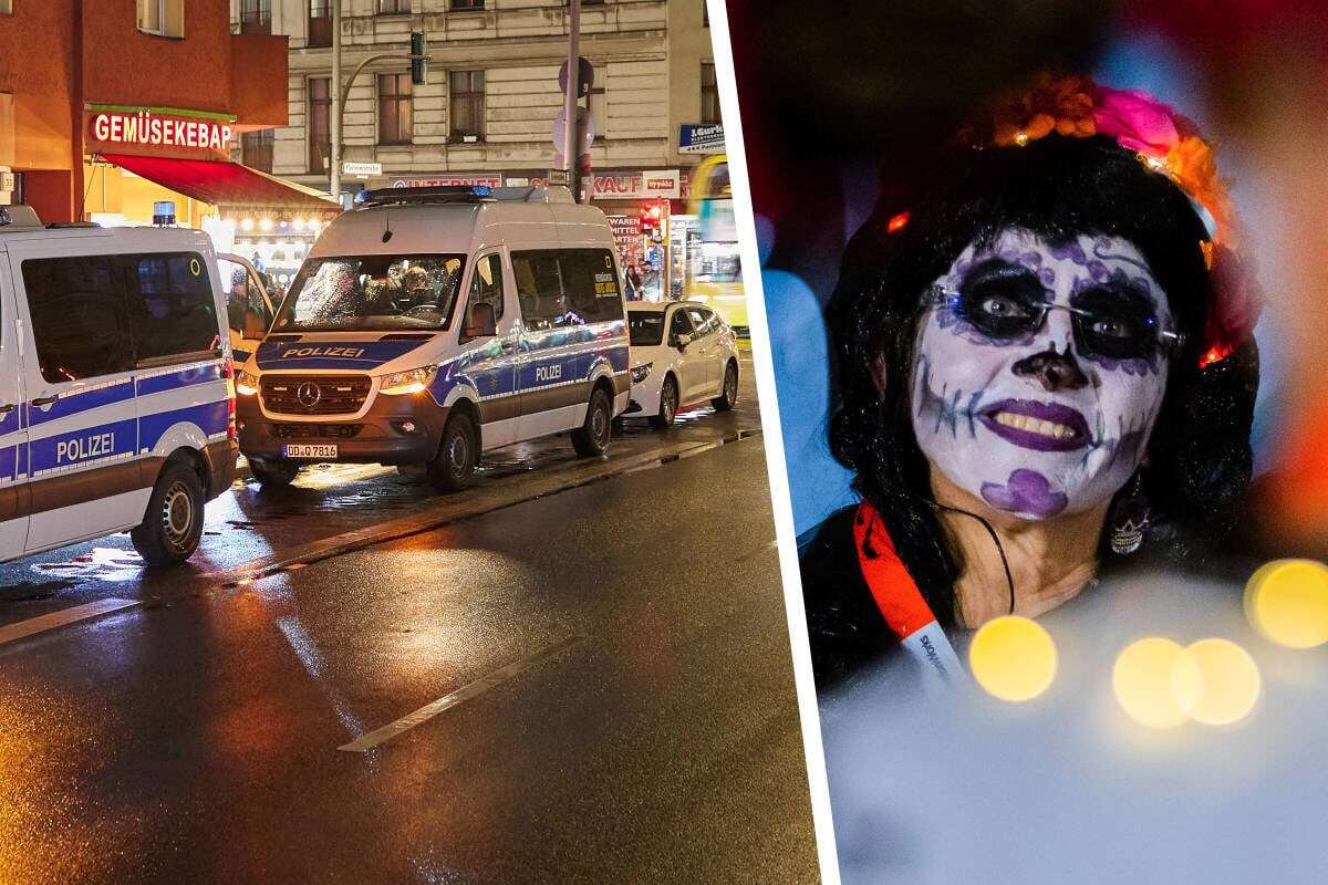 Viel Süßes, weniger Saures: Mehr Polizei zu Halloween im Einsatz