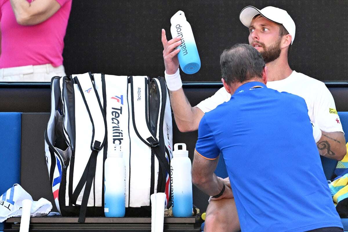 Kollaps direkt vor dem Spiel! Tennis-Star mit Schock-Beichte