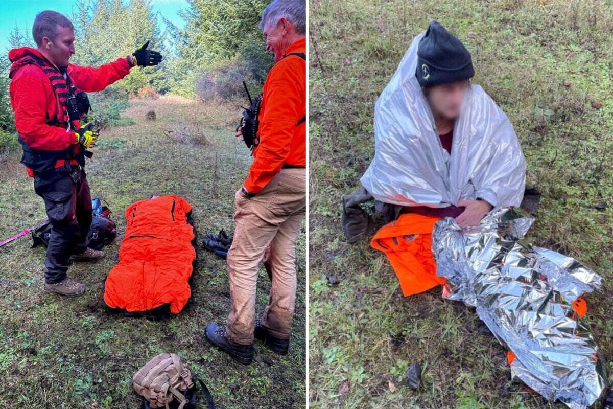 Unterkühlt und dehydriert: Küstenwache rettet Wanderin nach tagelanger Suche!