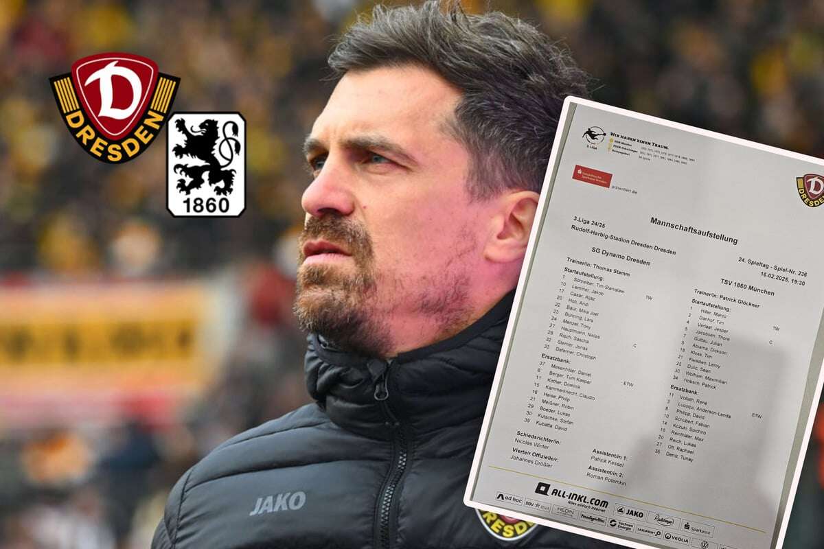 Dynamo gegen 1860 live: Thomas Stamm wechselt nach VfB-Pleite vierfach!