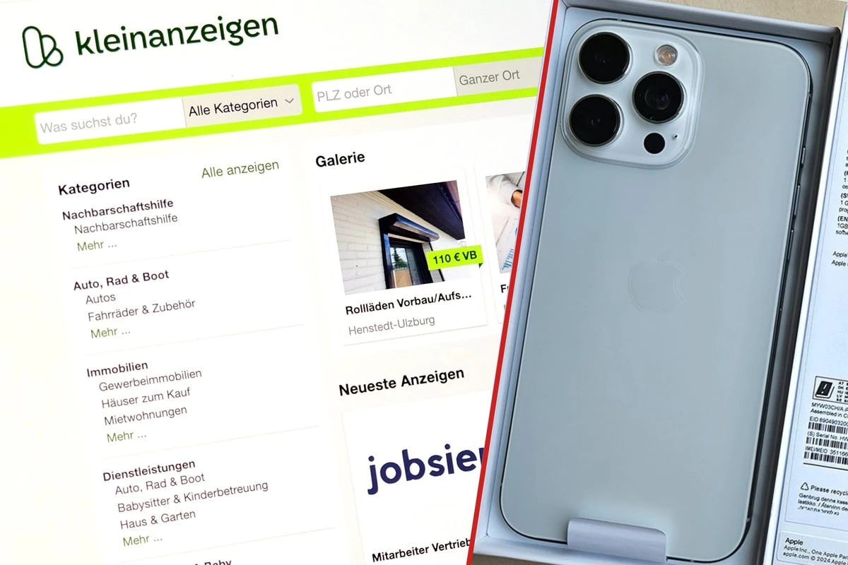 Mann will Handy verkaufen und wird übel über den Tisch gezogen