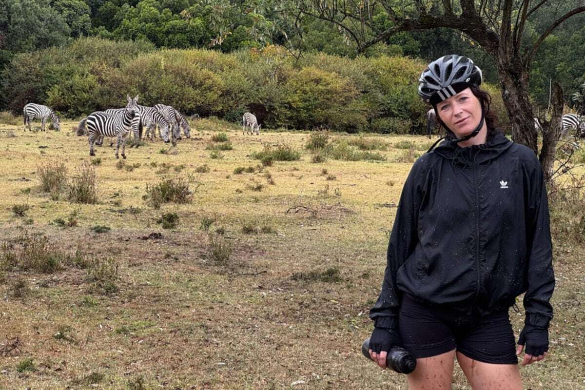 Fürs Kindeswohl: Chemnitzerin radelt 500 Kilometer durch Kenia