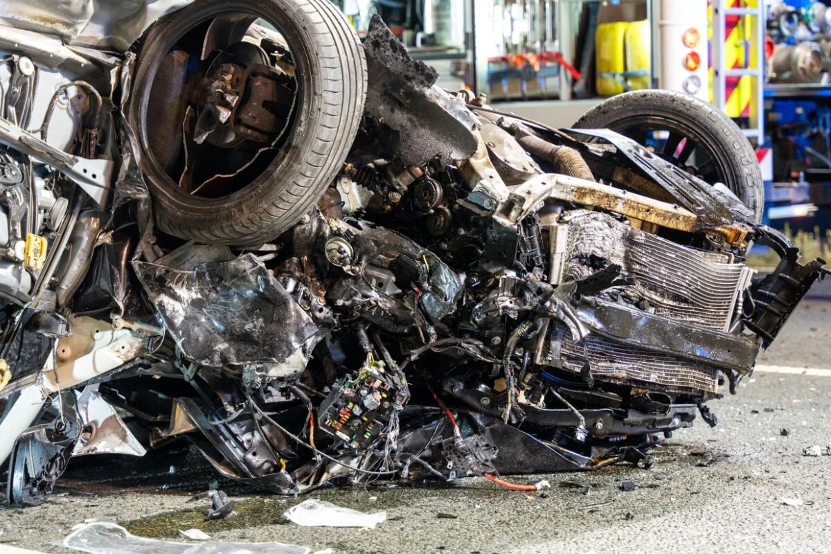 Unfall mit vier Verletzten: Hubschrauber-Einsatz in der Wetterau