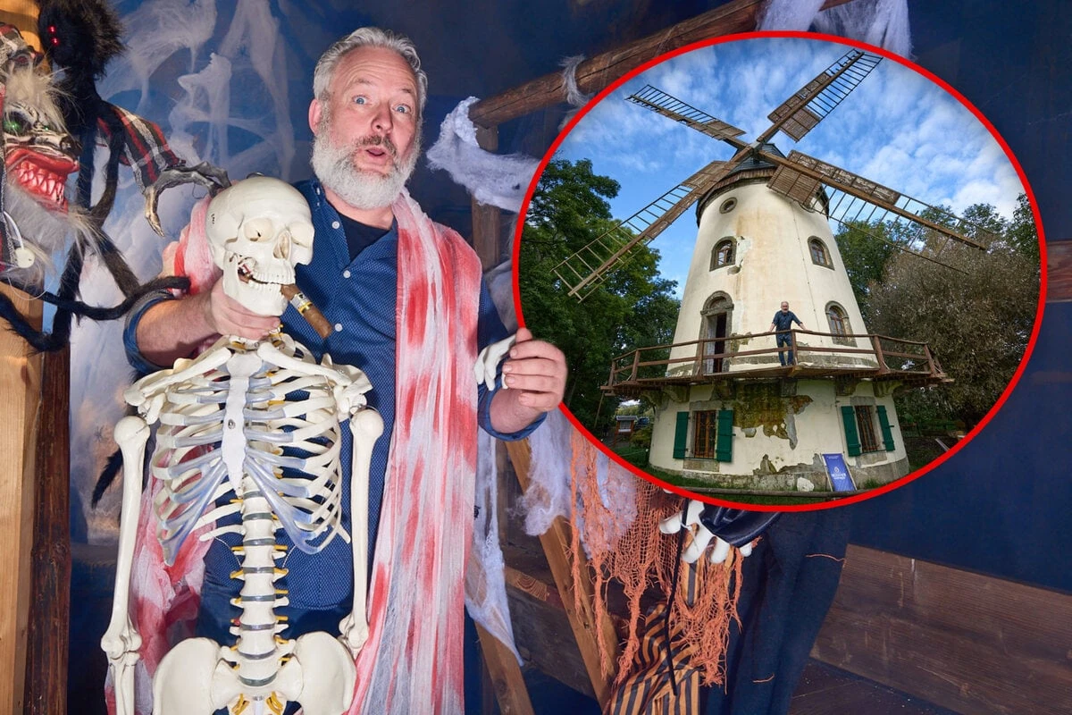 Gohliser Mühle lehrt Besucher das Fürchten