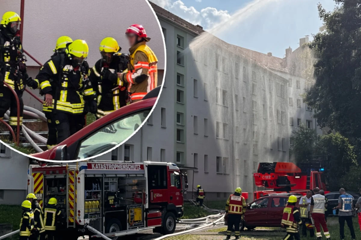 Heldenhafter Einsatz in Plauen! Bewohner rettet Nachbarn aus Brand-Wohnung