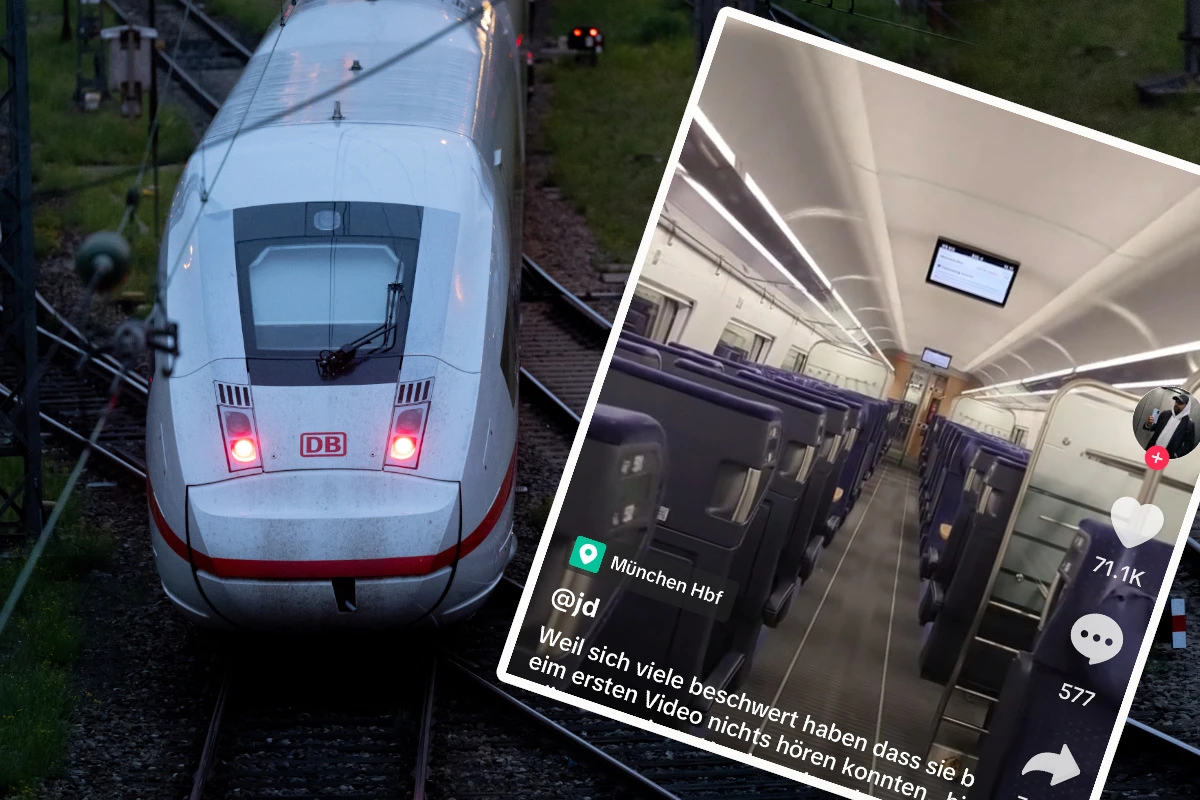 Mann schläft im ICE ein: Was er dann erlebt, begeistert Zigtausende