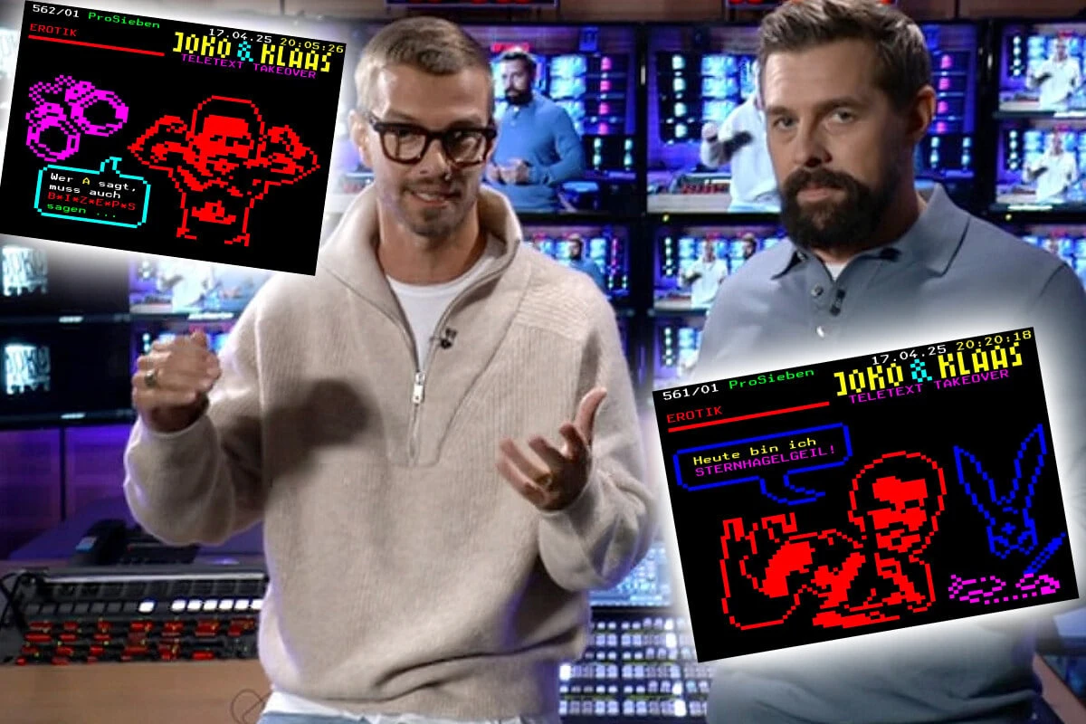Erotik, Tipps und Unterhaltung: Joko und Klaas übernehmen Teletext