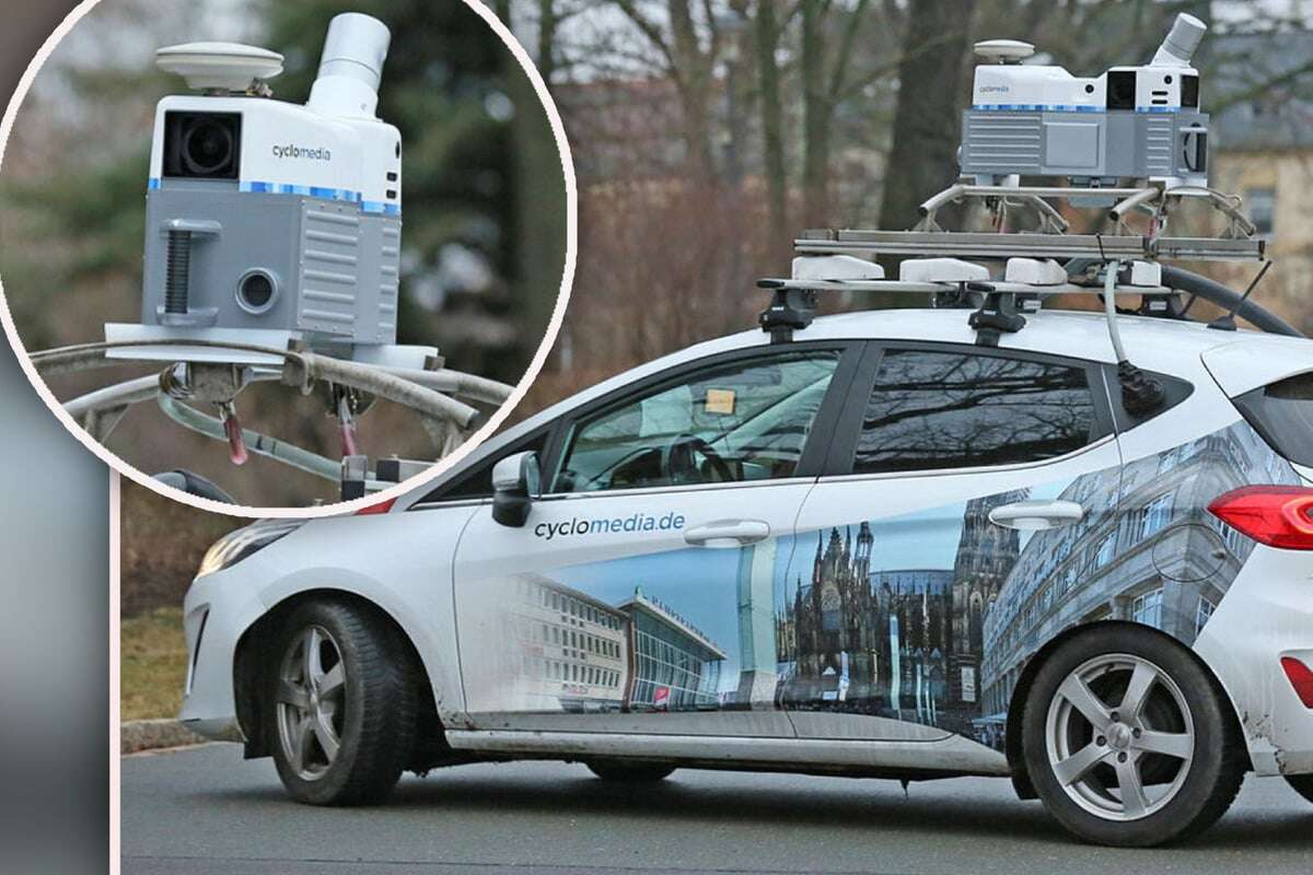 Überwachung mit Kameras und Laser-Scans? Warum diese Autos bald durch Leipzig fahren