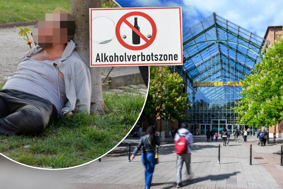 Chemnitzer Rathaus plant Alkoholverbot vor Sachsen-Allee: Bis zu 5000 Euro Strafe!