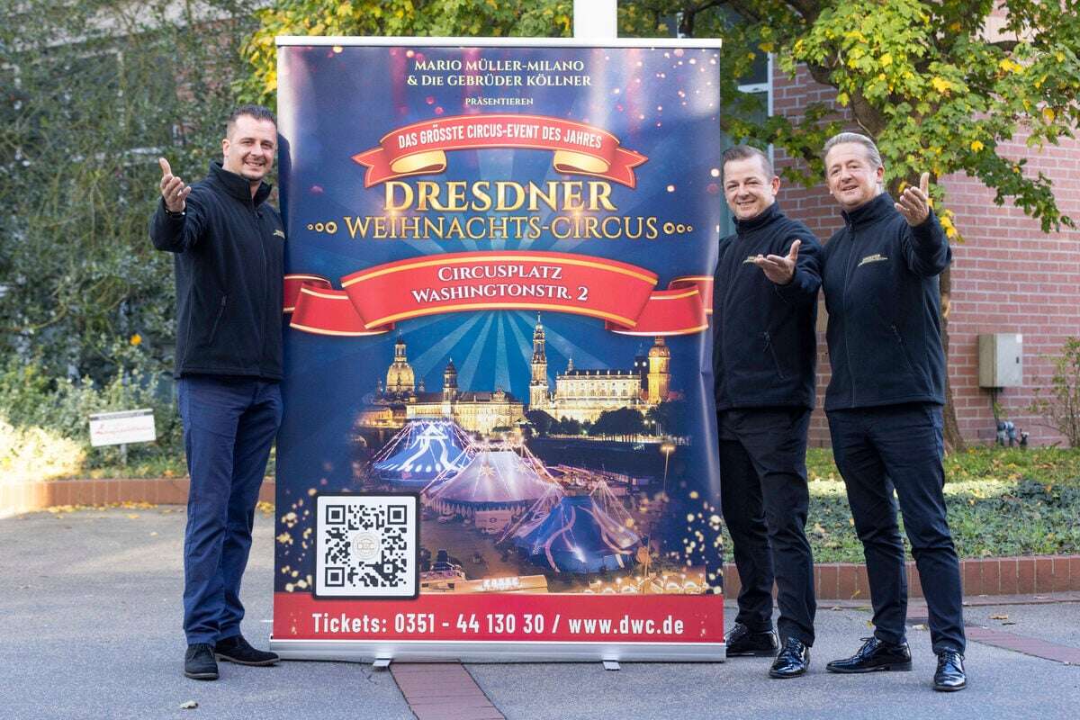 Dresdner Weihnachtscircus will 100.000-Besucher-Marke knacken: So soll es gelingen