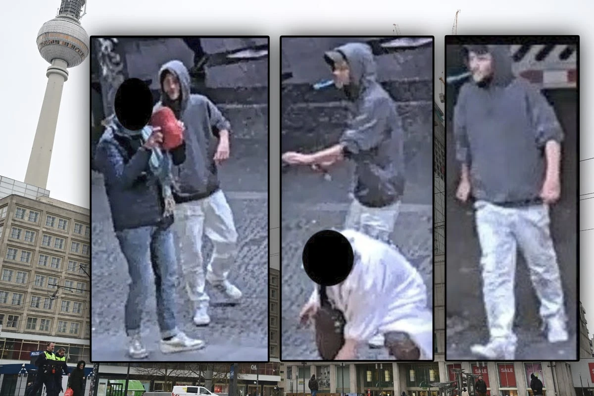Opfer in Oberschenkel gestochen: Wer kennt den Messerangreifer vom Alexanderplatz?