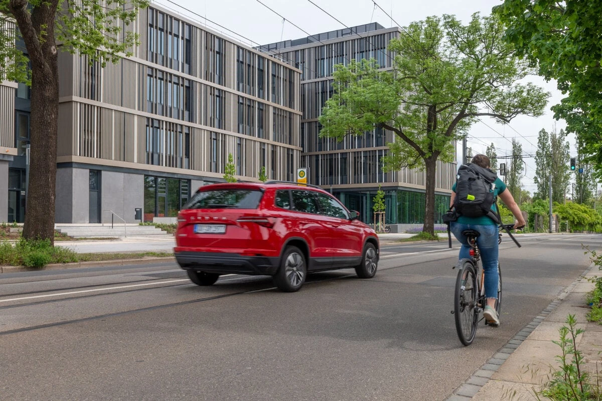 ADFC fordert neuen Radweg in Dresden