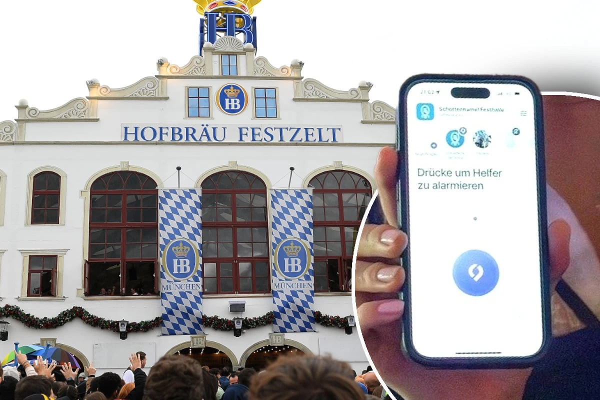 Sicher auf der Wiesn: Hofbräu-Festzelt und Ochsenbraterei mit Warnzonen