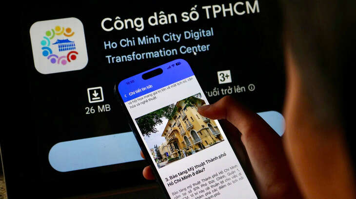 App Công dân số TP.HCM nhiều tiện ích