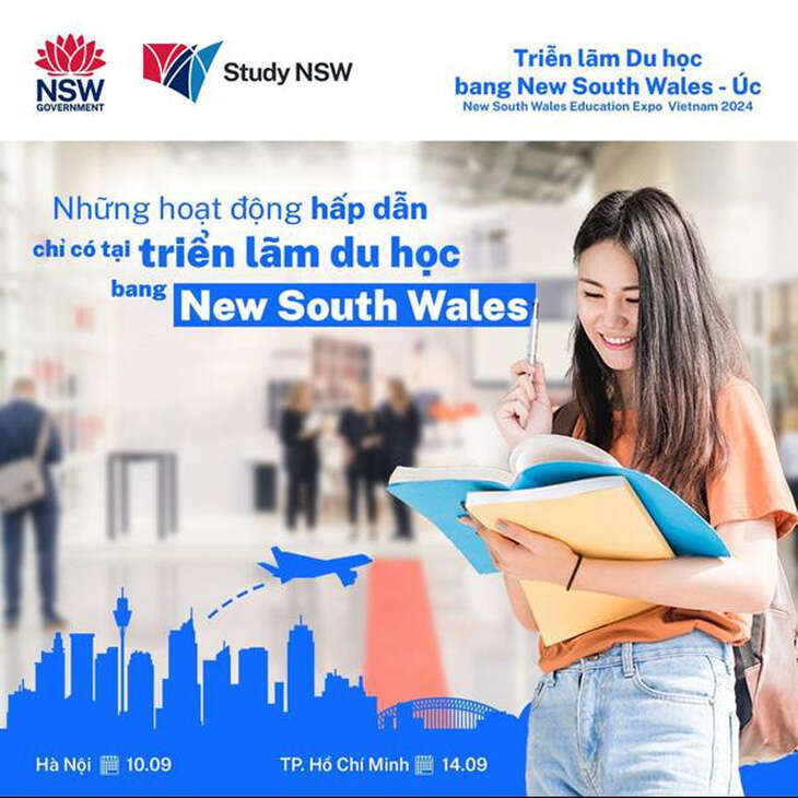 Các trường đại học Úc tham dự Triển lãm Du học New South Wales tại Việt Nam