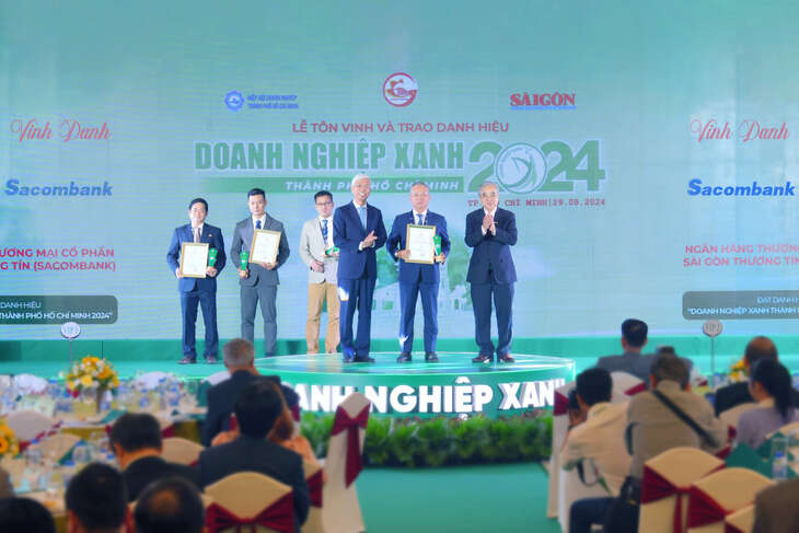 Chiến lược ESG giúp Sacombank đạt danh hiệu doanh nghiệp xanh hai năm liên tiếp