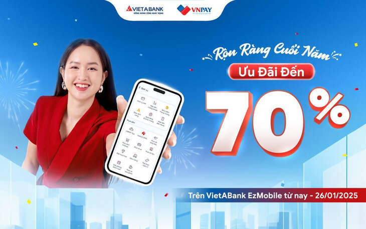 Mở tài khoản VietABank EzMobile, ‘săn’ AirPods 4 giá hời