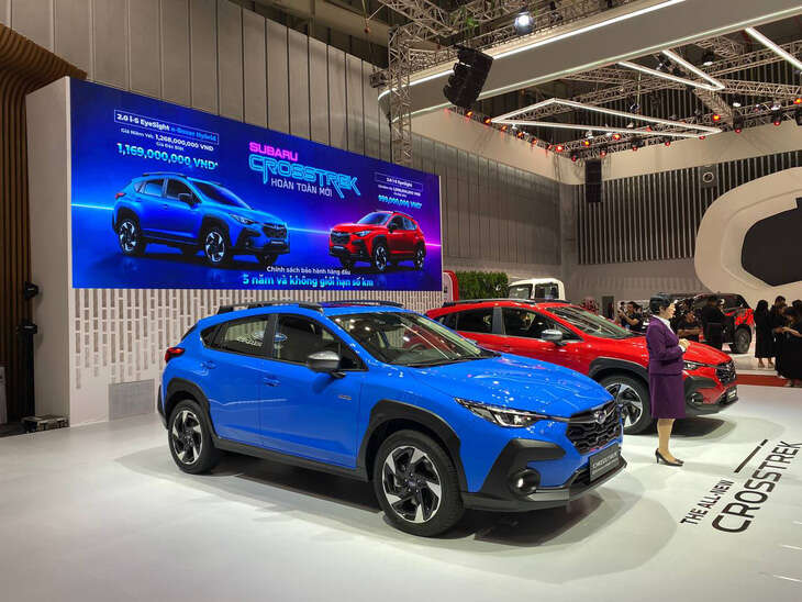 Subaru Crosstrek 2024 ra mắt Việt Nam: Cạnh tranh Corolla Cross với giá ngang Hyundai Santa Fe