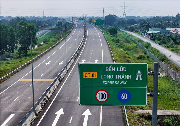 Ngày mai 24 Tết, thông xe hai đoạn cao tốc Bến Lức - Long Thành