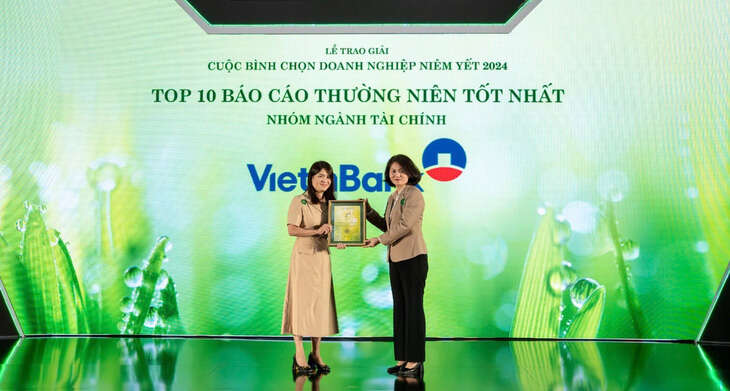 VietinBank giành cú đúp giải thưởng dành cho doanh nghiệp niêm yết