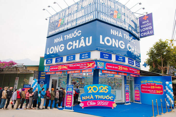 Nhà thuốc Long Châu đã có mặt ở 63 tỉnh, thành Việt Nam