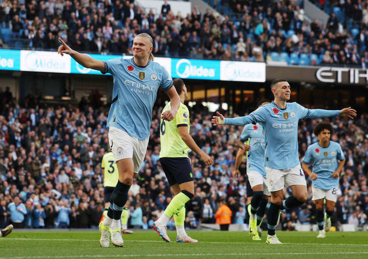 Haaland 'nổ súng', Man City nối dài mạch bất bại