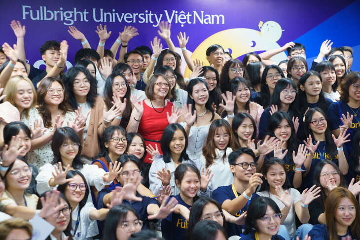 Lễ khai giảng độc đáo của Trường Đại học Fulbright Việt Nam