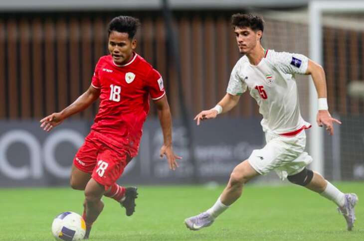 U20 Indonesia thua đậm Iran ở giải châu Á