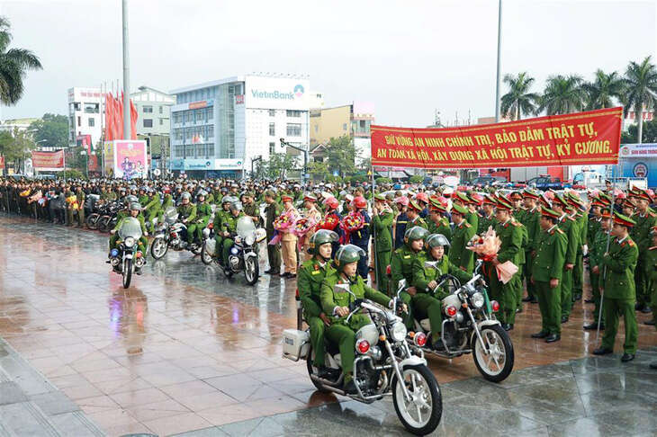 Bộ Công an phát động cao điểm tấn công trấn áp tội phạm Tết Ất Tỵ 2025