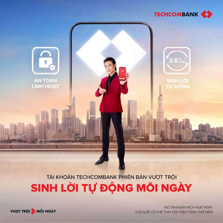 Hơn 1 triệu khách hàng Techcombank bước vào kỷ nguyên sinh lời tự động