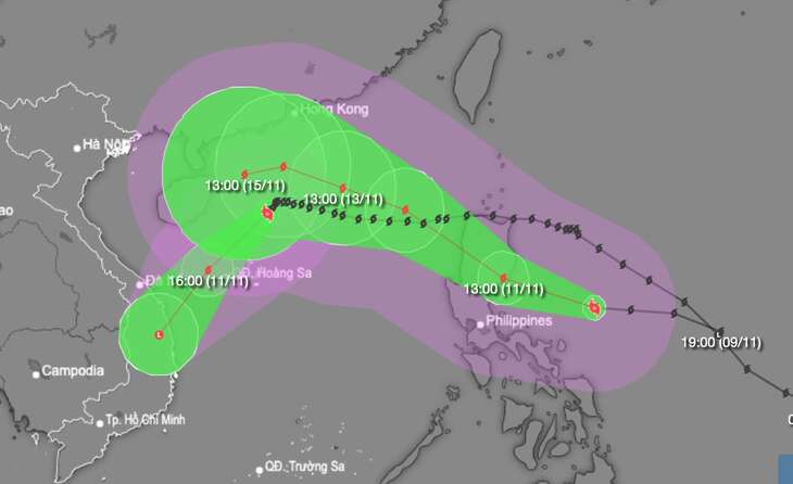 Biển Đông khả năng đón liên tiếp bão số 8 và bão số 9