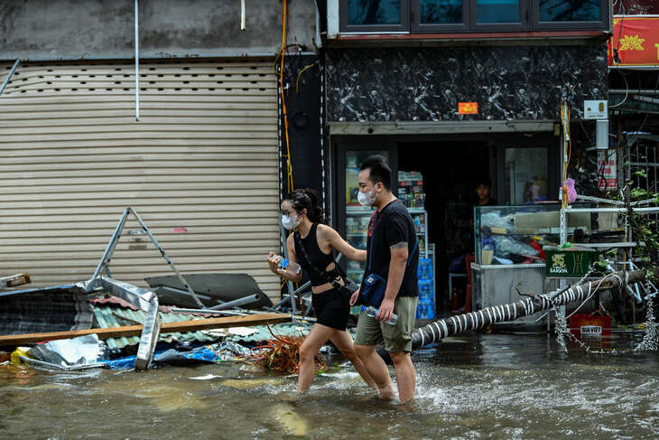 Thời tiết hôm nay 10-9: Bắc Bộ mưa không ngớt, các sông lũ dâng cao