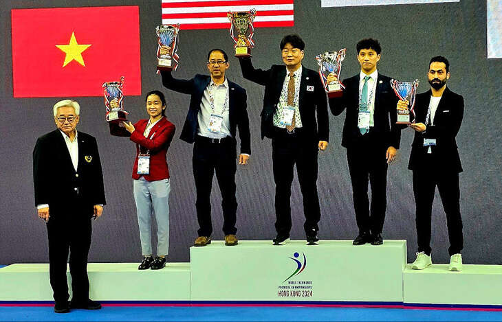 Taekwondo Việt Nam đứng thứ 4 toàn đoàn ở Giải vô địch thế giới 2024